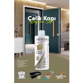 Aquacool Trend Çelik Kapı Boyama Seti 7034 Sarı Gri
