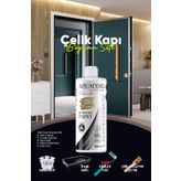 Aquacool Trend Çelik Kapı Boyama Seti 9005 Jet Siyah