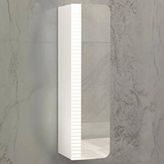 Aquanil Anemon 35 cm Beyaz Banyo Boy Dolabı