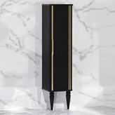 Aquanil Laura 44.5 cm Siyah Banyo Boy Dolabı
