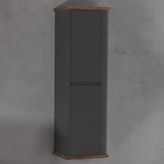 Aquanil Pier 44 cm Antrasit Kayın Banyo Boy Dolabı