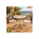 AR PLASTİK Victor Takım 2 Sandalye 1 Masa, Bahçe Masa Takımı, Balkon Masa Sandalye Takımı,