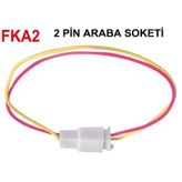 Araba Soketi 2 Pin Swat Fka2