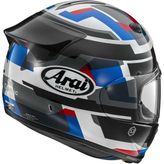 Araı Kask-Quantıc Abstract Blue - Renkli