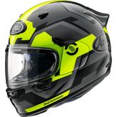 Arai Quantic Face Fluor Yellow Kapalı Kask - Renkli