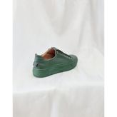 Arat Sneakers Deri Bayan Ayakkabısı - 1X2-Yeşil