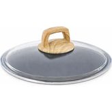 Arcak2 Karaca Granit Çelik 22 cm Pyrex Cam ve Ahşap Kulp