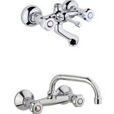 Arçe Klasik Çevirmeli Banyo ve Lavabo Bataryası