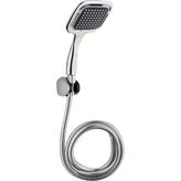 Arçe Siyah Kare Banyo Duş Seti