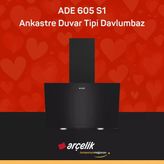 Arçelik ADE 605 S1 Ankastre Duvar Tipi Davlumbaz