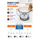 Arçelik K 1260 RHB Blender Plastik Hazne