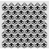 Ardışık Desen Stencil Şablon (25x25) R-061