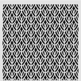 Ardışık Desen Stencil Şablon (25x25) R-062