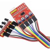 Arduino 4'lü Çizgi Izleyen Sensör Seti 4 Way Tracking Module