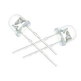 Arduinoelektronik-Led 4.8Mm Mantar Beyaz Şeffaf (100 Adet)