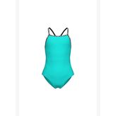 Arena Girl's Solid Swimsuit Kız Çocuk Yüzücü Mayo Yeşil 011033800