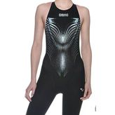 Arena Woman Powerskın Short Leg Suit X-Treme Kadın Siyah Profesyonel Yarış Mayosu 25142869 ( Dar Kal
