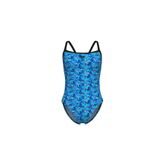 ARENA WOMEN'S ARENA POOLTILES SWIMSUIT KADIN YÜZÜCÜ MAYOSU