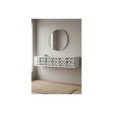 Arex Dresuar Antre Hol Rafı Beyaz Silver 120 Cm Da1238Bs