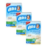Arı 4+ Ay 3x250 gr Çoklu Paket Sütlü Pirinç Unu Bebek Maması