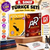 Arı 📚 8. Sınıf Türkçe Atölyem + Paragrafın Ritmi 2'li Set