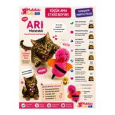ARI (hışırtılı,çıngıraklı,MATATABİ li,pelüş oyuncak)