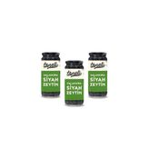 Ariste Taneli 3'lü Doğal Salamura Siyah Zeytin 900 gr (300 gr x 3)