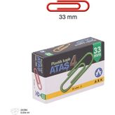 Ark 33 mm Pvc Ataş Renkli 50'li 2 Adet