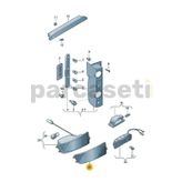 ARKA TAMPON REFLEKTORU SOL CRAFTER SPRINTER 06-16 PLASTECH P12175