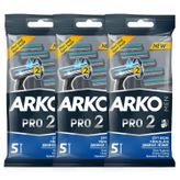 Arko 15 Adet Men Pro 2 Çift Bıçaklı Tıraş Bıçağı