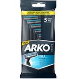 Arko Men 5'li T2 Çift Bıçaklı Tıraş Bıçağı