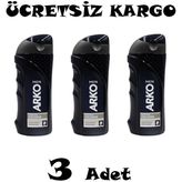 Arko Men Black Edıtıon 3x250 ml Tıraş Kolonyası
