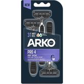 Arko Men Pro4 Tıraş Bıçağı 3'lü