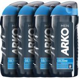 Arko Men Tıraş Kolonyası 4'lü Paket 800 ml Ferahlatıcı Koku Tıraş Sonrası Kullanım için
