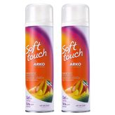 Arko Soft Touch Tropical Wind 2x200 ml Kadın Tıraş Jeli