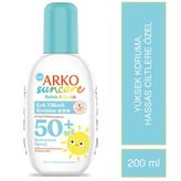 Arko Suncare SPF50+ Çok Yüksek Korumalı 200 ml Bebek Çocuk Güneş Kremi