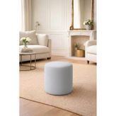 Arles Home - Lugo Gri Silindir Puf