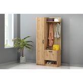 Arlo Oak 1 Kapılı Portmanto - Meşe