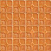 Armada Çini 12.5x12.5 cm Defakto Karamel Model Çini Seramik Karo