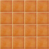 Armada Çini 12.5x12.5 cm Düz Karamel Çini Seramik Karo