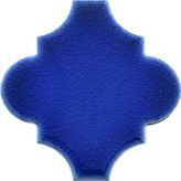 Armada Çini 12x12 Ottoman Düz Arabesk Kobalt Çini Karo Seramik