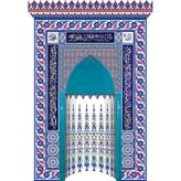 Armada Çini 180x290 Mescit Mihrap Cami Mihrapları
