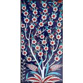 Armada Çini 20X40 Cm Ed 153 Hayat Ağacı Eldekoru Çini Pano