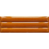 Armada Çini 7x21 cm Bambu Karamel Desenli Çini Seramik Karo