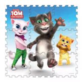 Armağan Oyuncak Talking Tom Eva Yer Matı - 5 Adet