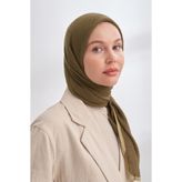 ARMANDA MÜSLİN BİYELİ EŞARP - HAKİ