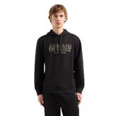 Armani Exchange Dotted Armani Pullover Hoody Kapüşonlu Sweatshirt Erkek