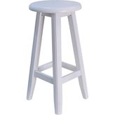 Armes Ev Concept Ahşap Bar Taburesi 60 cm - Beyaz