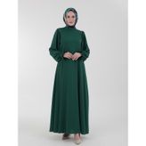 Armine 23YT904 Zümrüt Elbise