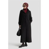 Armine Basic Örme Pardesü Siyah